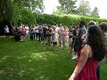 Les presents lors du discours (de face)